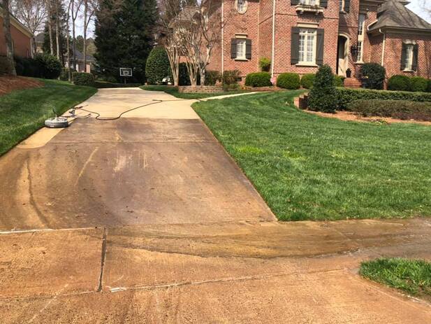 concrete cleaning lake wylie, sc